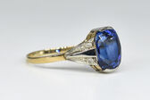 Ring 14 K Sapphire 