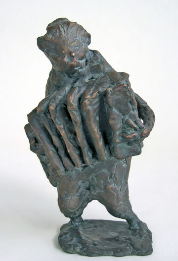 accordion player, 2004