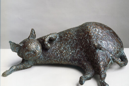 cat lying down, 2007