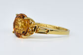 Ring 18 K Citrine