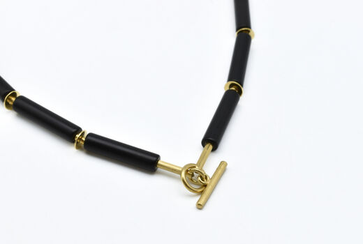 Collier 18 Kt GG Onyx