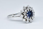 Ring 18 K Sapphire 