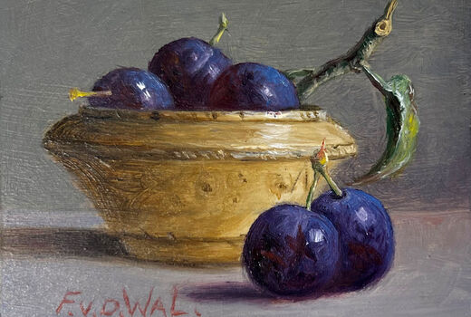 still life with prunes