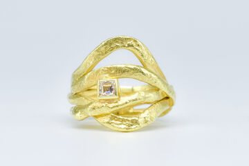 Ring 18 Kt GG Diamant