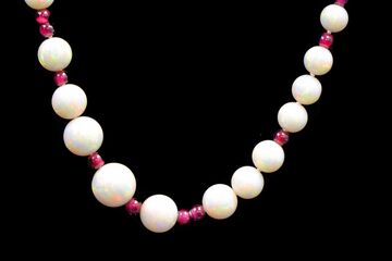 Necklace 14 K Opals 