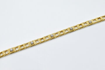 bracelet 18 K diamonds