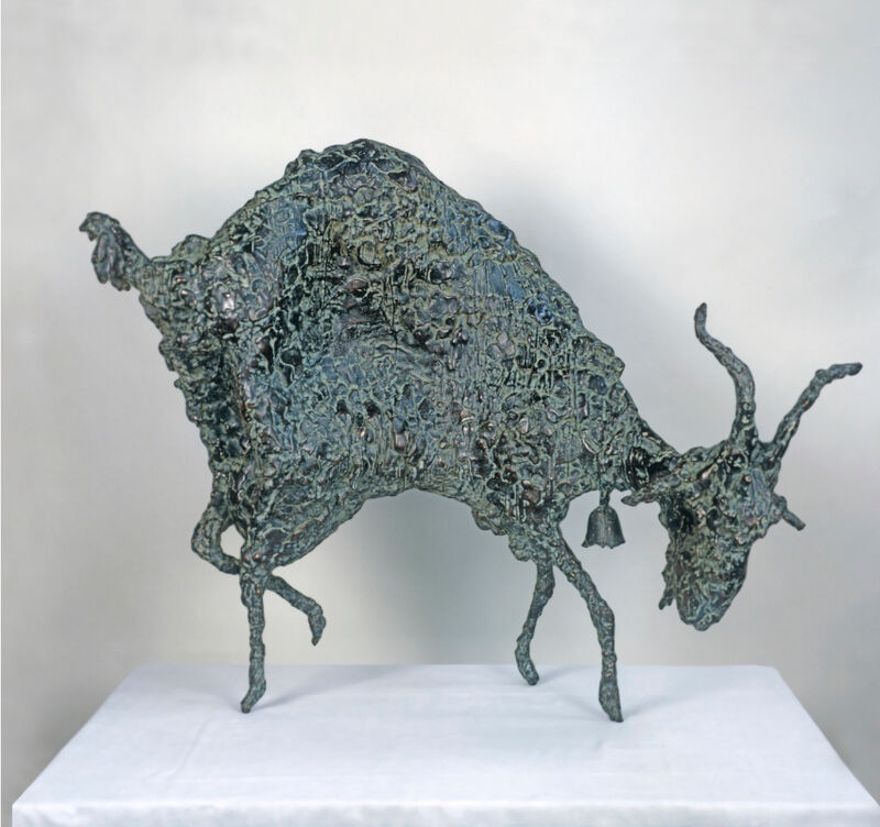 goat with bell, 2003