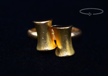 Ring 21,6 K gold