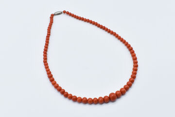 coral necklace