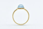 Ring 14 K Aquamarine