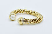 FOPE bangle 18 K Mabé pearls