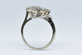 Ring 14 Kt WG Diamanten