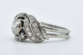 Ring 14 K Diamonds