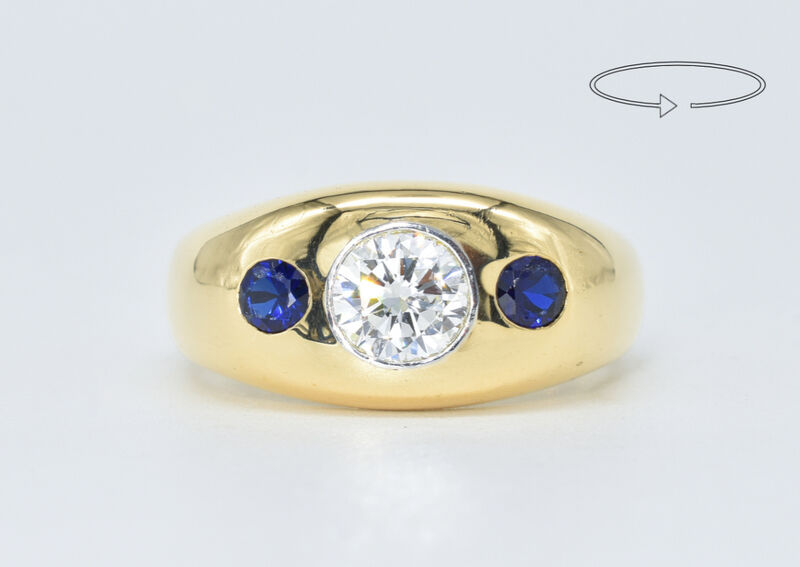 Ring 18 K diamond 