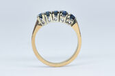 Ring 14 K Sapphire