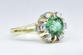 Ring 14 K Tourmaline 