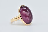 Ring 18 K Rubellite