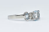 Ring 14 K Aquamarine 