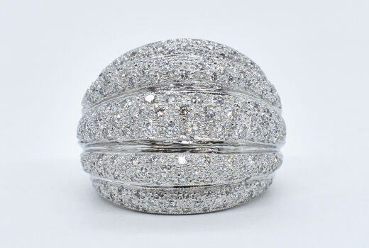Ring 18 K diamonds