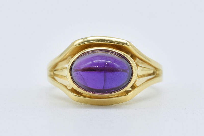 Ring 18 K Amethyst