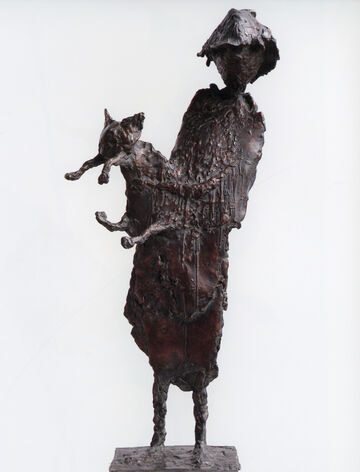 Mädchen mit Katze, 2008