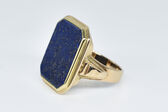 Ring 8 Kt Lapislazuli