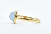 Ring 14 K Aquamarine
