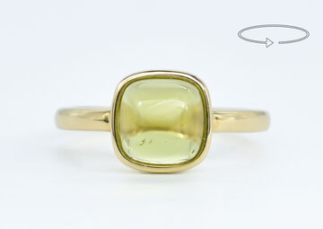 Ring 14 Kt GG Peridot
