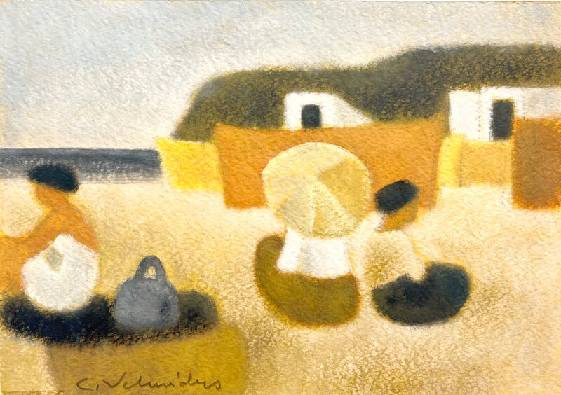 on the beach
