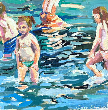 children in the water I