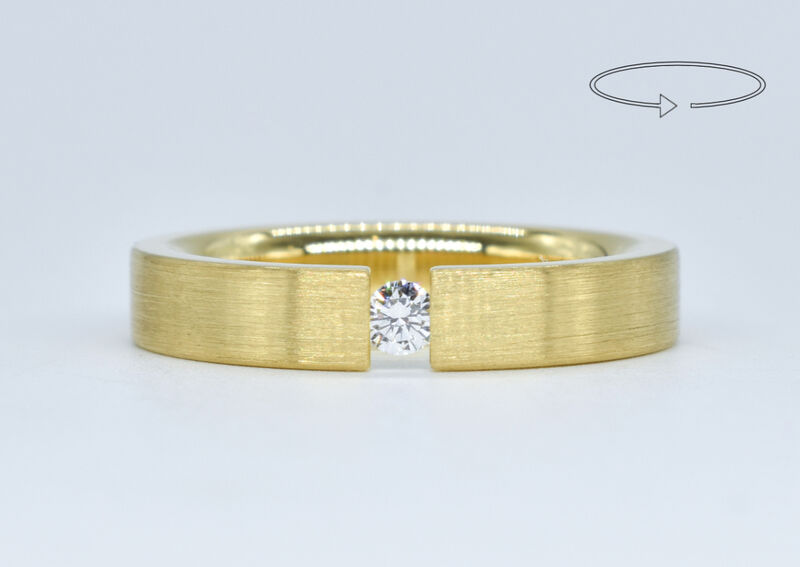 Ring 18 K diamond