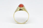 Ring 8 K coral