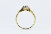 Solitaire-Ring 14 Kt GG Brillant