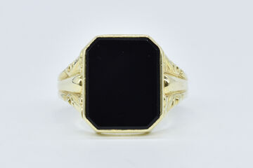Ring 14 K Onyx