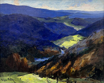 Panorama de Targnon, Amblève, Nov. 1933