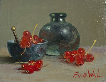 still life with redcurrant