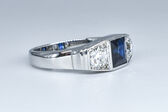 Ring 18 K Sapphire 