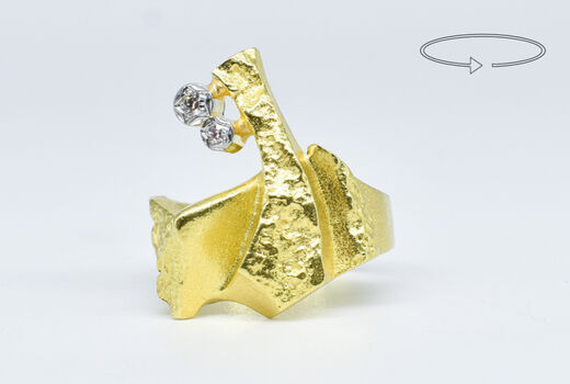 Lapponia Ring 18 K diamonds