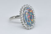 Ring 14 K Opal 