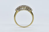 Ring 14 Kt bicolor Brillanten