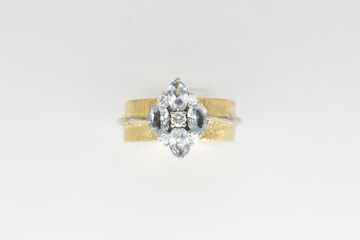 Ring 14 K Sapphires 