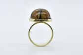 Ring 14 K Chiastolith