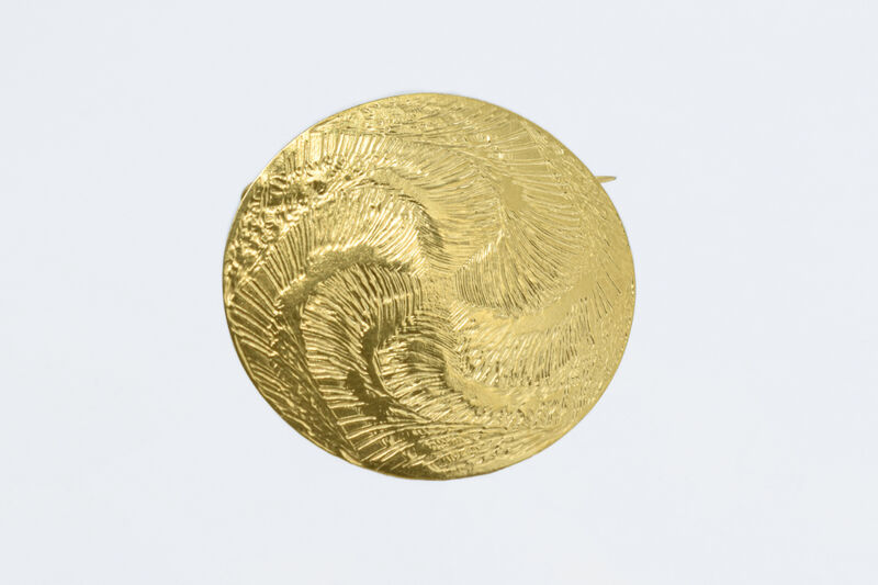 Brooch 18 Kt GG