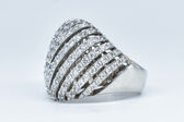Ring 14 K diamonds
