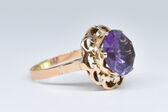 Ring tricolor synth. alexandrite