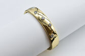 Armreif 18 Kt GG Brillanten