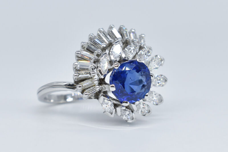 Ring 18 K Sapphire 