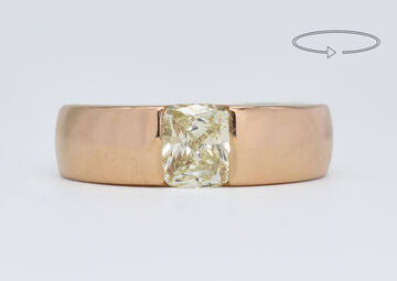 Ring 18 Kt RG Diamant