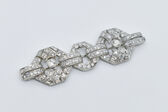 brooch Platinum diamonds
