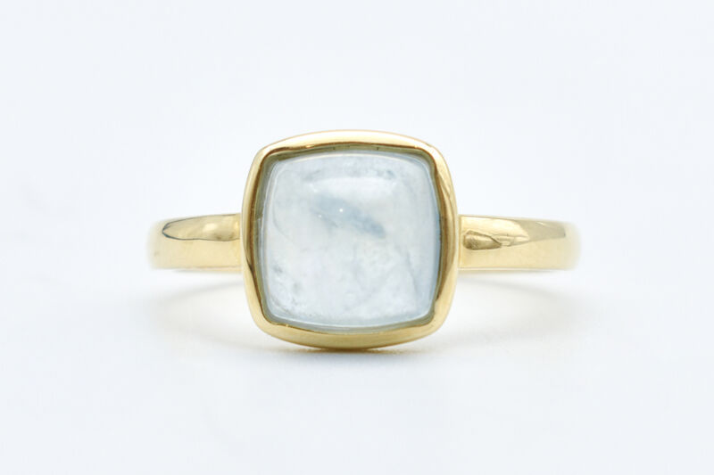 Ring 14 K Aquamarine